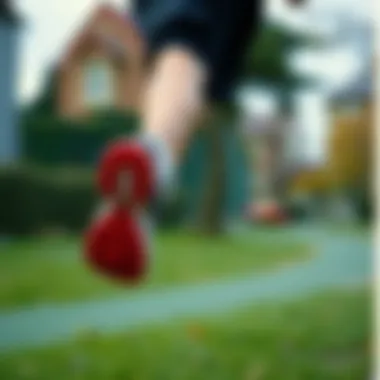 Illustration of physical and mental health benefits from running