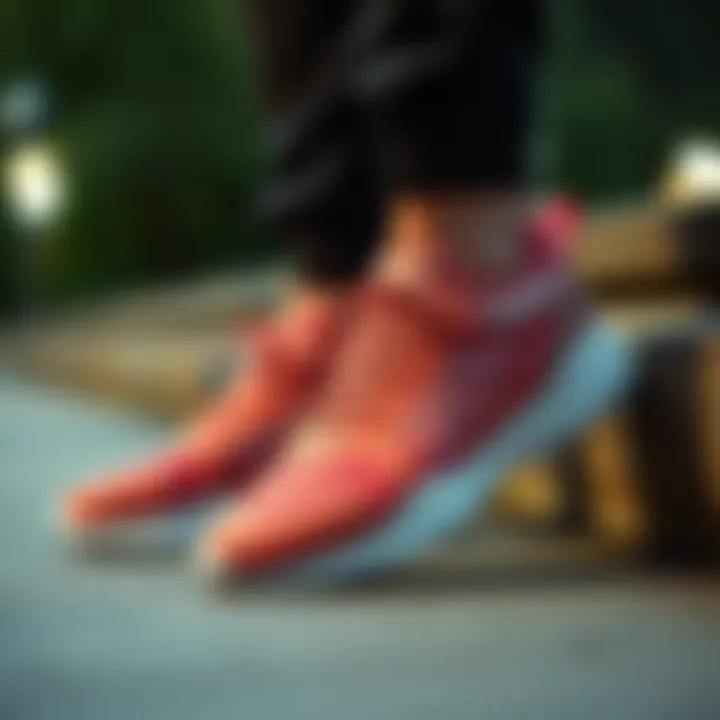 Stylish and functional design of Hummel mesh sneakers