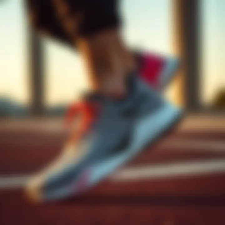 User enjoying Hummel mesh shoes during a workout