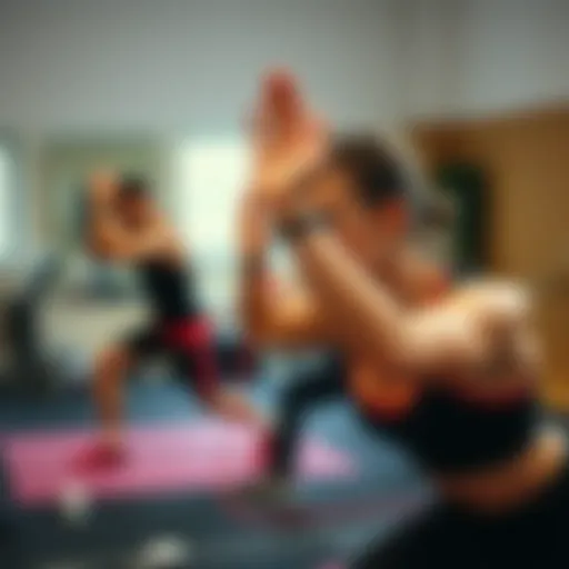 Dynamic exercise session