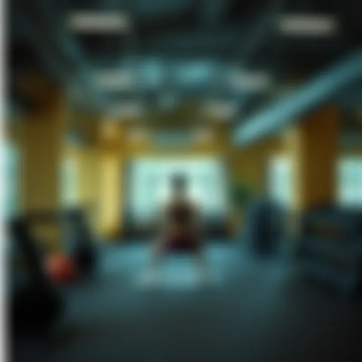 Motivational workout environment