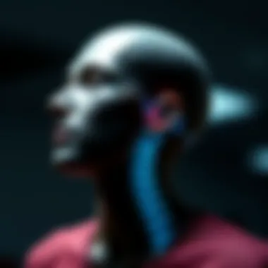 Infographic on common neck injuries