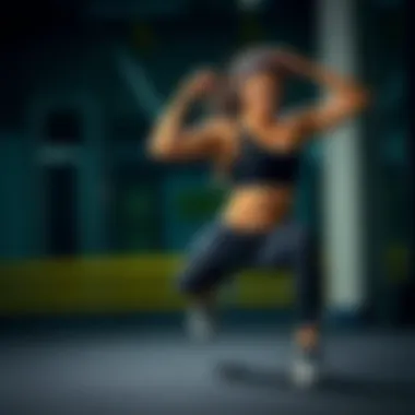 Dynamic core exercises for effective fat burning