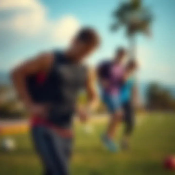 Motivational fitness journey towards a healthier lifestyle