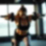 Dynamic abdominal workout demonstration