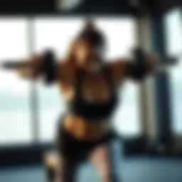 Dynamic abdominal workout demonstration