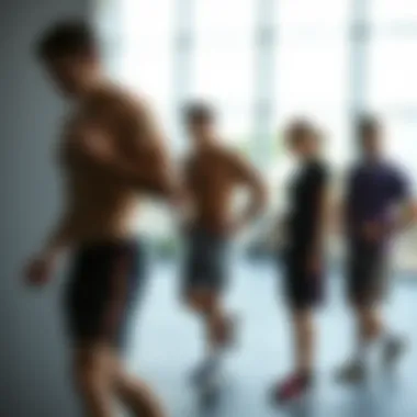 Illustration of individual variation in muscle gain