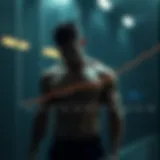 Graph illustrating muscle loss over time