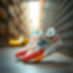 Stylish NB 530 sneaker showcasing its unique design and color