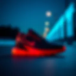 Elegant design of the Nike Air Max 720 showcasing its unique silhouette