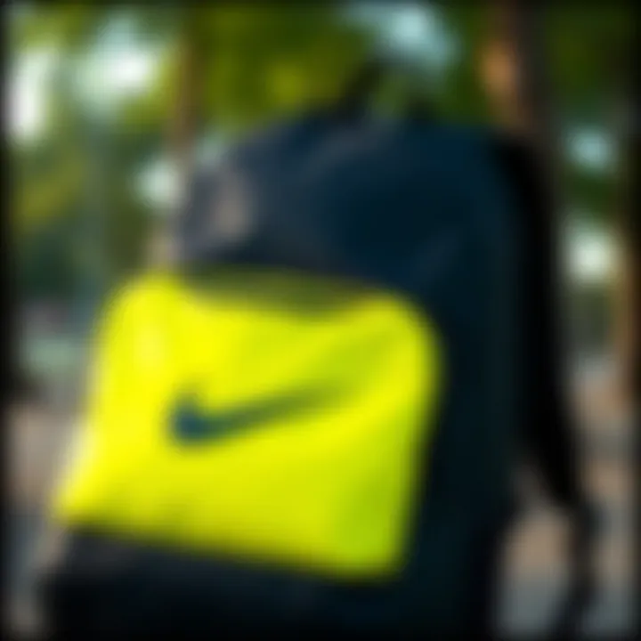 Comfort features showcased in the Nike All Access Soleday backpack