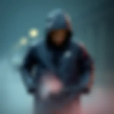 Sleek design of Nike black rain jacket highlighting its functionality