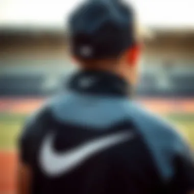 A close-up of high-performance sports gear offered by Nike