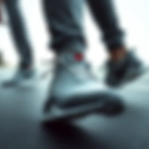 Sophisticated design showcasing Nike Initiator footwear on a dynamic background