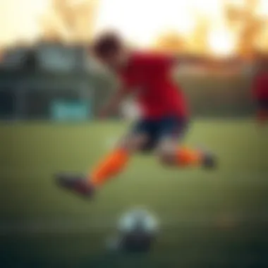 Nike Mercurial Superfly Mavi in action on the field