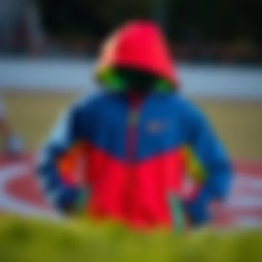Stylish Nike children's jacket showcasing vibrant colors