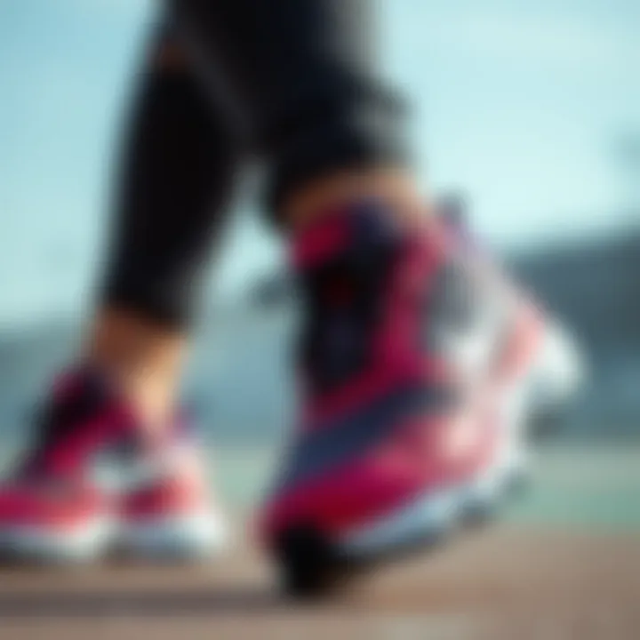 A selection of Nike orthopedic sports shoes highlighting various models