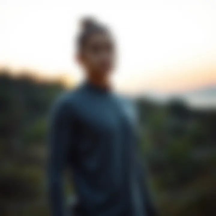 Nike Pro long-sleeve showcasing advanced fabric technology