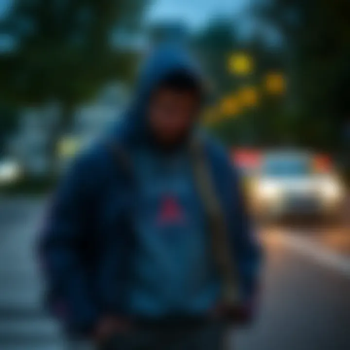 Combining the Nike PSG rain jacket with casual outfits