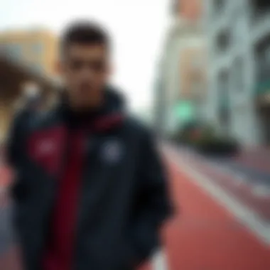 Styling tips with Nike PSG rain jacket