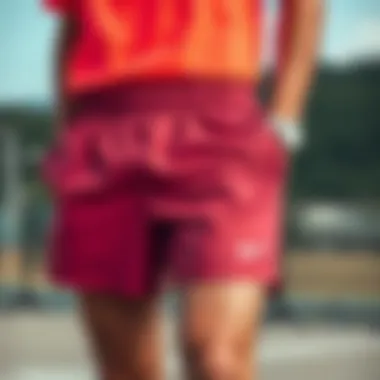 Diverse Designs of Nike Shorts Stylish collection of Nike shorts in various colors and designs