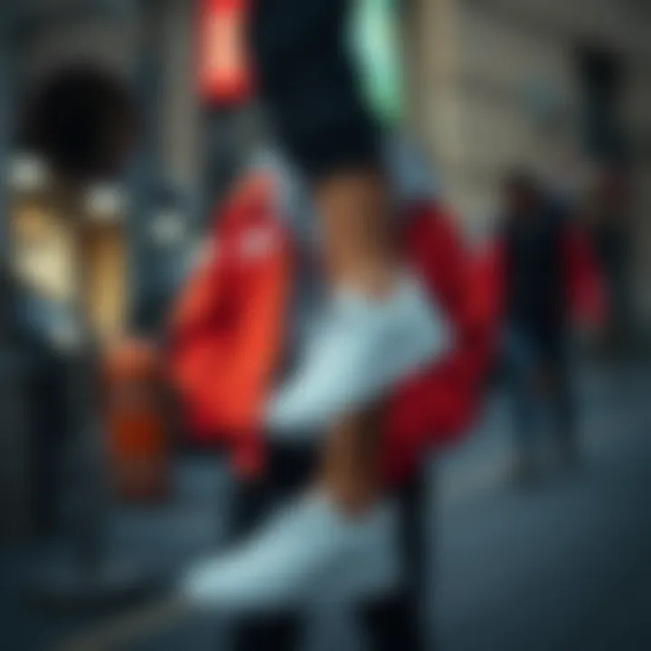 Urban Fashion with Nike Sneakers Trendy outfit featuring Nike sneakers in an urban setting