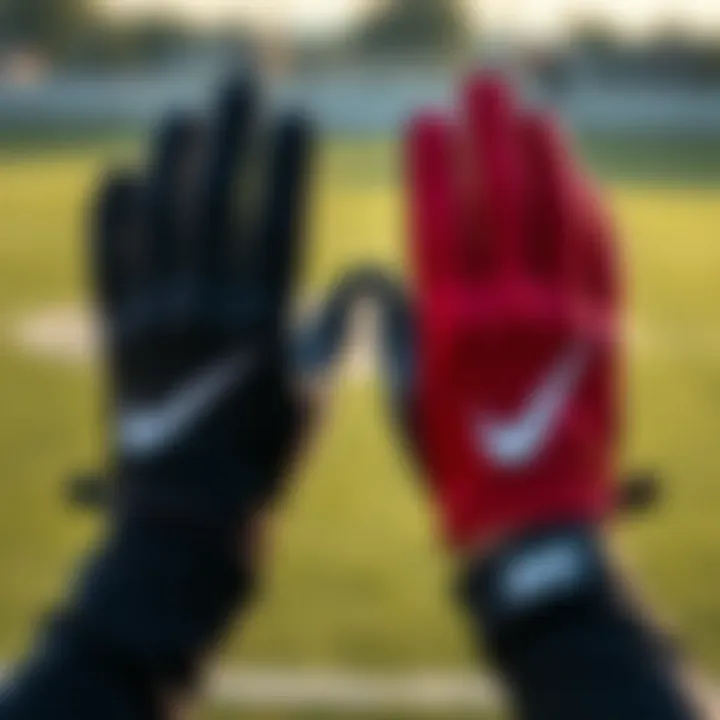 Comparison of Nike gloves with competitors