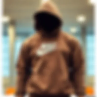 Stylish Nike sweatshirt showcasing modern design.