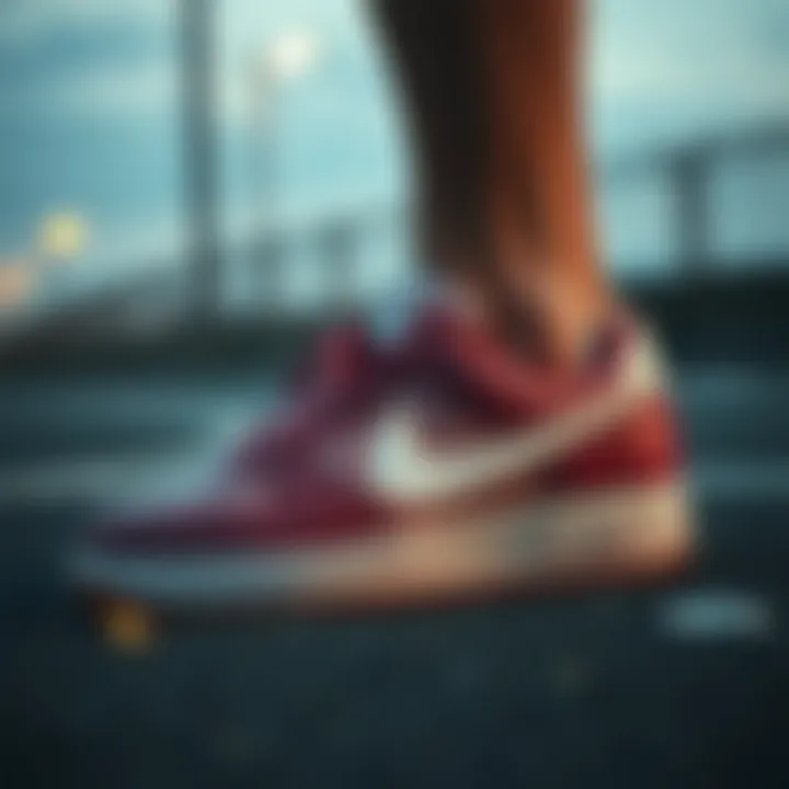 Classic Nike sneaker design showcasing retro aesthetics