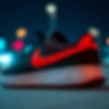 Modern reinterpretation of classic Nike designs in current trends