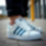 Original Adidas Superstar showcasing its classic design