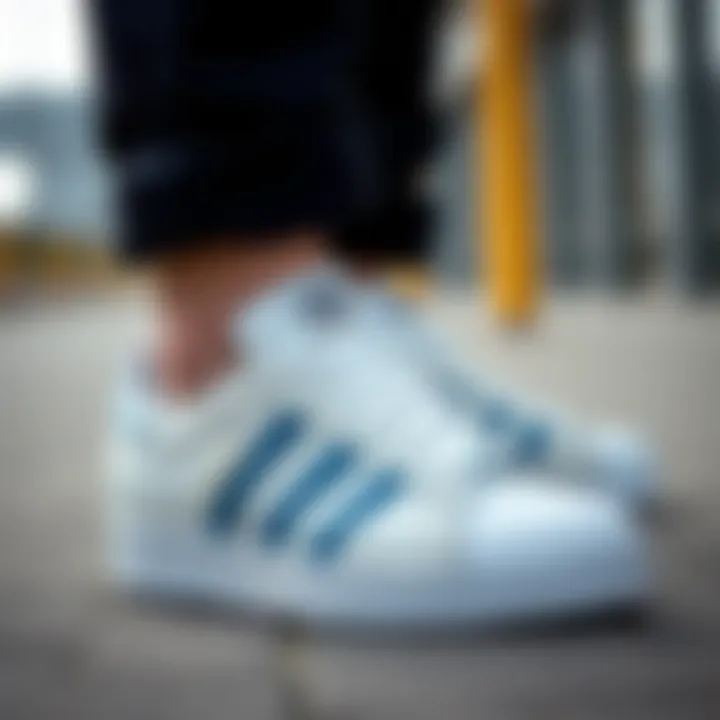 Original Adidas Superstar showcasing its classic design