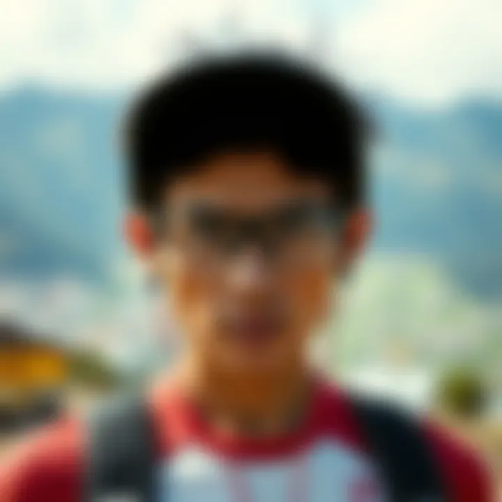 Ozweego Celox showcased in an active lifestyle setting