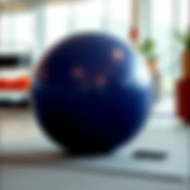 Pilates Ball Accessories Pilates ball accessories display