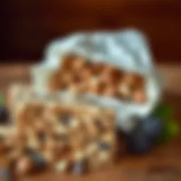 Ingredients for homemade protein bars