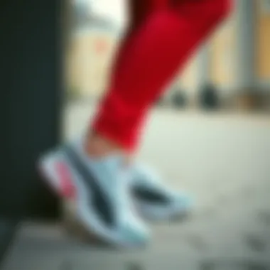 Stylish outfit combination featuring Puma Anzarun Lite shoes