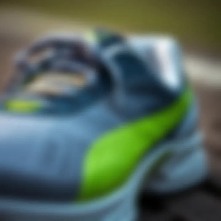 Innovative Materials of Puma Graviton Detailed view of the innovative materials used in Puma Graviton