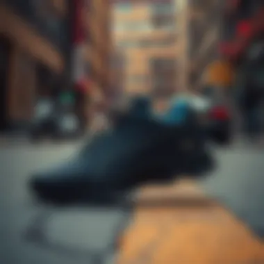 Urban Lifestyle Integration with Puma Graviton Puma Graviton in an urban environment emphasizing lifestyle integration