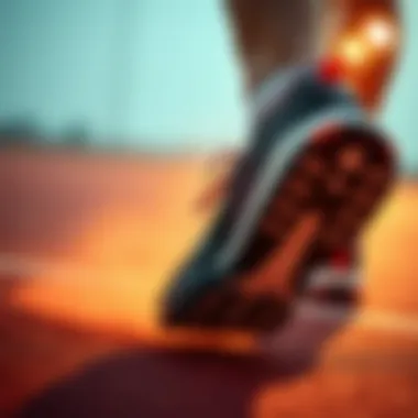 Puma Hybrid shoes in action during a sports performance