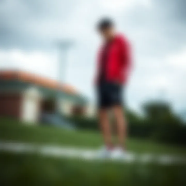 Stylish outfit incorporating Puma Hybrid shoes for daily wear