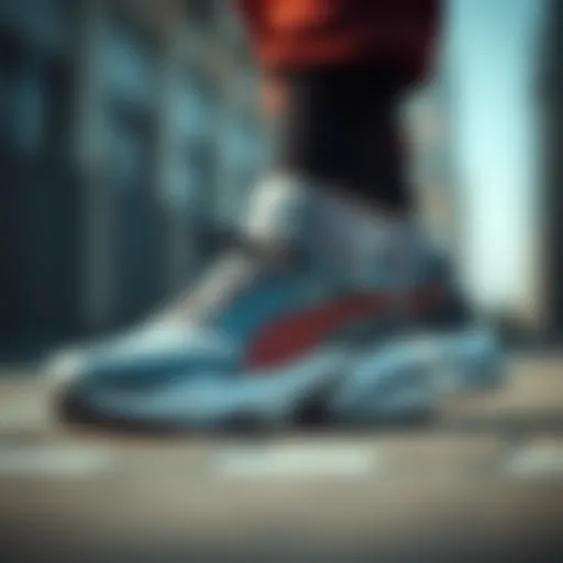 Puma LaMelo Ball MB.02 Unique Design Stylish Puma LaMelo Ball MB.02 footwear showcasing its unique design.