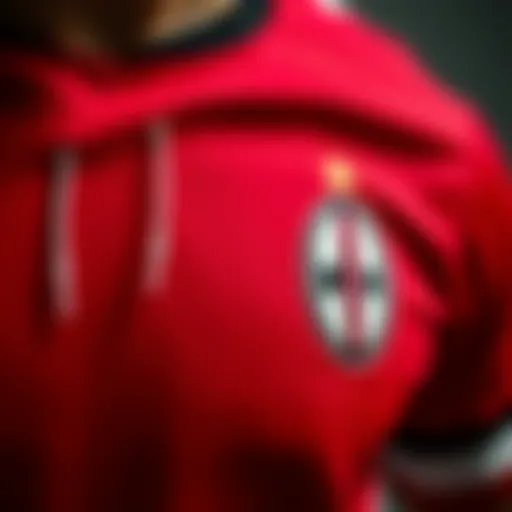 Intricate Details of Puma Milan Jersey Design Stylish design of Puma Milan jersey showcasing intricate details
