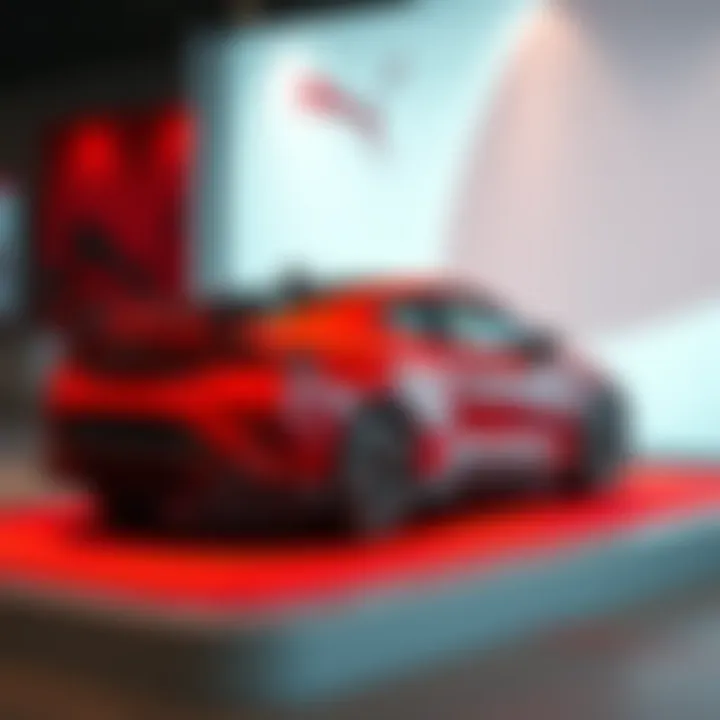 Stylish Puma RSX on display