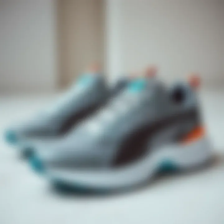 Elegant design of Puma Softride Sophia Eco from different angles