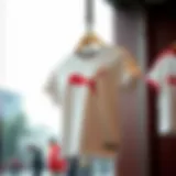 Stylish Puma sports top on display