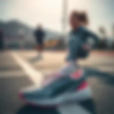 Performance attributes of Puma X-Ray 2 Square Siyah highlighted during an active lifestyle.