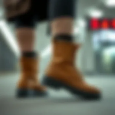 Stylish outfit combination with Skechers Goodyear boots