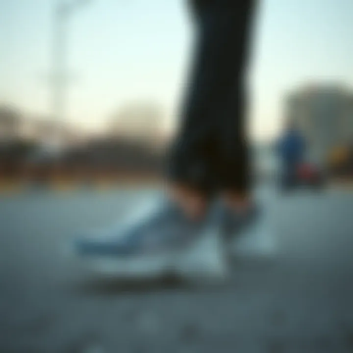 Fashionably styled Skechers Max Cushioning paired with casual attire