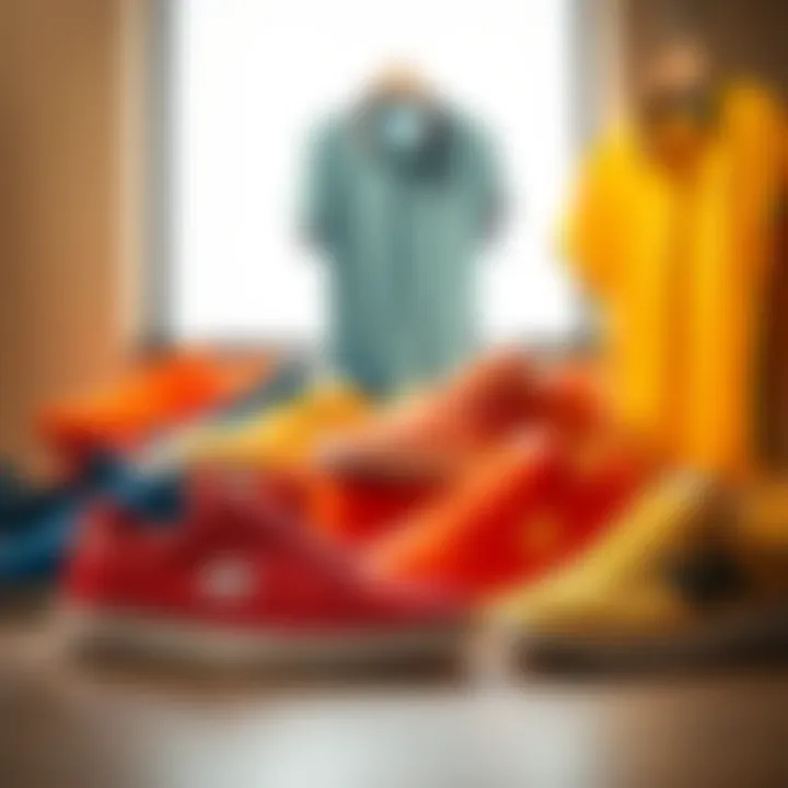 Stylish arrangement of various Skechers polo yaka colors