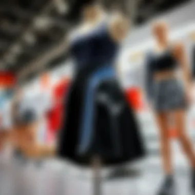 Diverse Choices: A Fashion Showcase of Sports Skirts A variety of sports skirts displayed in a fashion showcase.